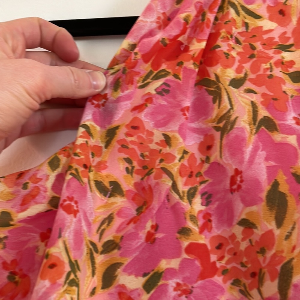 Astr Pink Floral One-Shoulder Dress - Picture 5 of 5